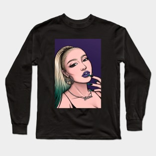 SWAG CHARCOAL'S GIRL 09 Long Sleeve T-Shirt